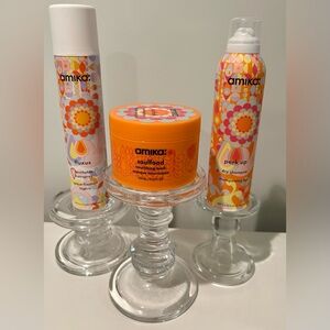 Amika Hair Care Set - Cruelty free Vegan NEW